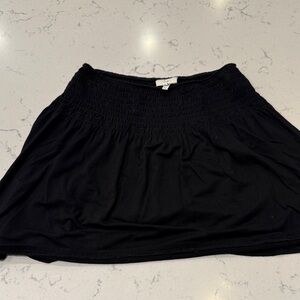 Joie A-line Black Mini Skirt